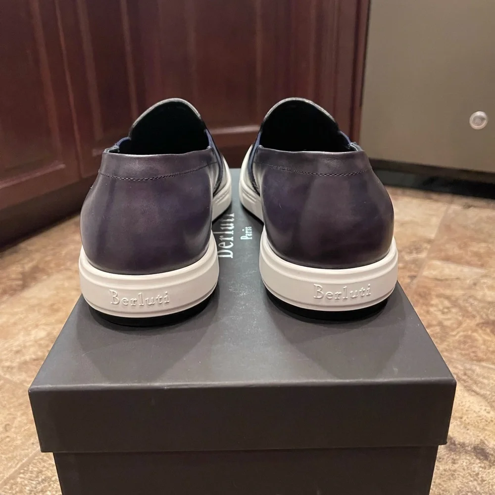 Berluti Playtime Scritto slip-on - Picture 4 of 10